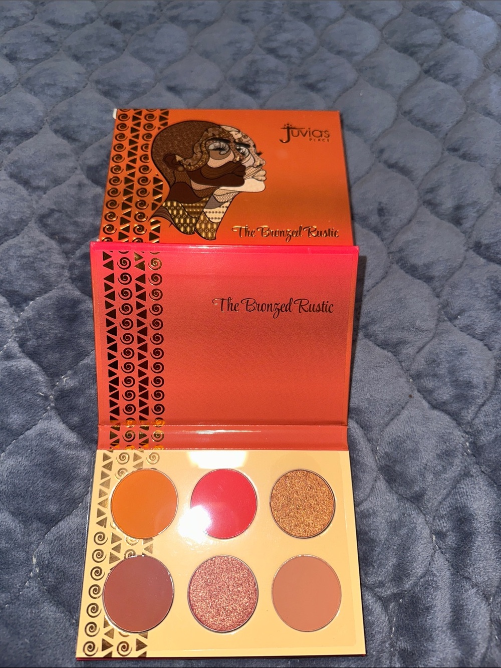 Juvia's Place The Bronzed Rustic Eyeshadow Palette — Warm Orange & Bronze Shades